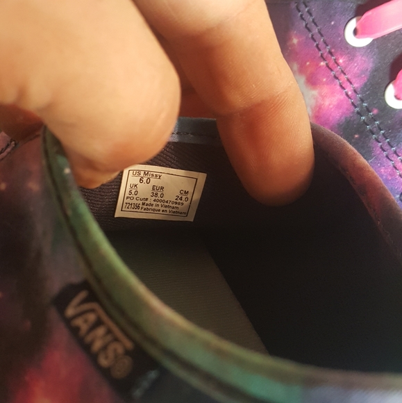 Vans Authentic Lo Pro Cosmic Galaxy Shoes - Picture 3 of 8